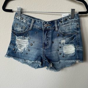 Denim shorts, brand Itaiemaska. Size M.